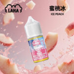 LANA拉娜涼感丁鹽電子菸煙油蜜桃冰