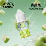 LANA拉娜涼感丁鹽電子菸煙油青蘋果