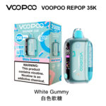 VOOPOO-REPOP-35K-白色軟糖一次性電子煙-拋棄式電子煙