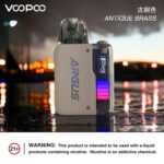voopoo阿格斯P2電子煙主機古銅色